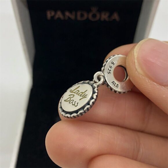✨🔥Pandora Lady Boss Charm 925 Sterling Silver jewelry - Picture 6 of 6